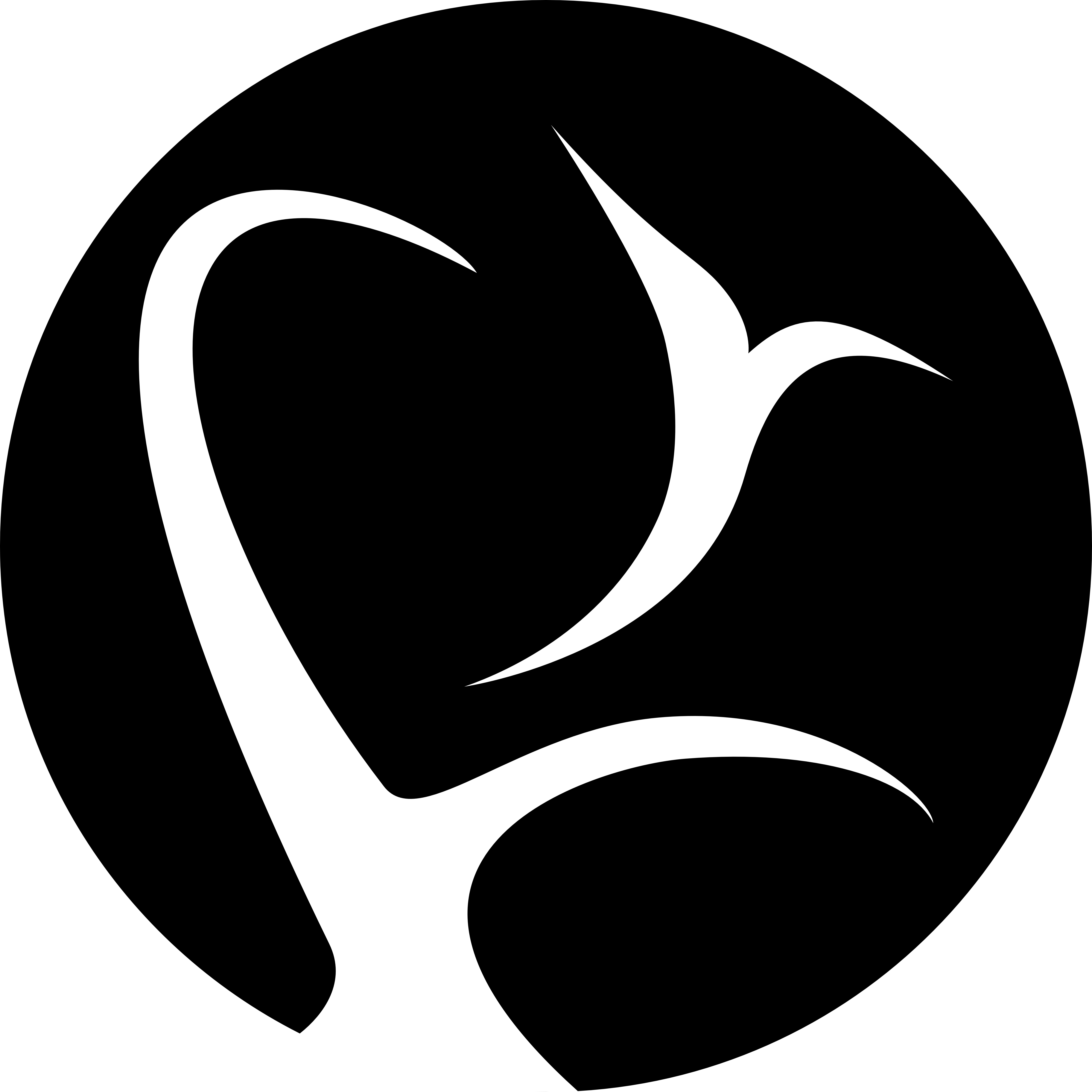 Stylized bird and tree